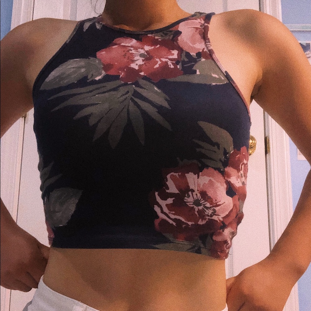 Slightly Cropped Halter top